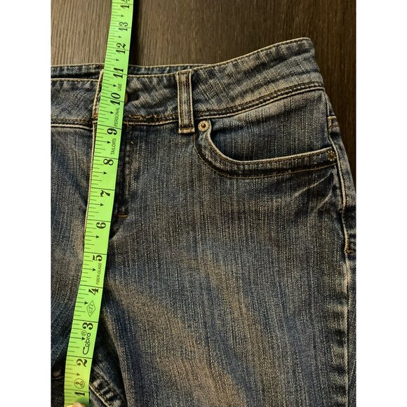 DKNY Jeans Size 6 Blue Denim Soho Jean Bootcut Cotton/Spandex - Picture 6 of 8